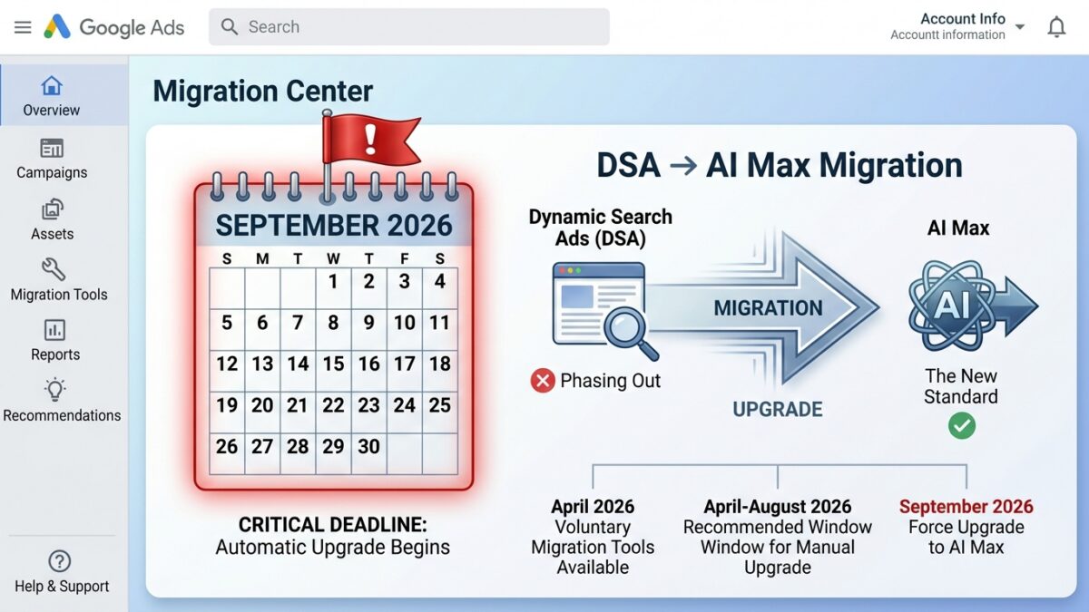 dsa ai max migration deadline